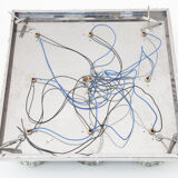 Cubic Sculptural Flush Mount-Wall Light by Peill & Putzler, Germany