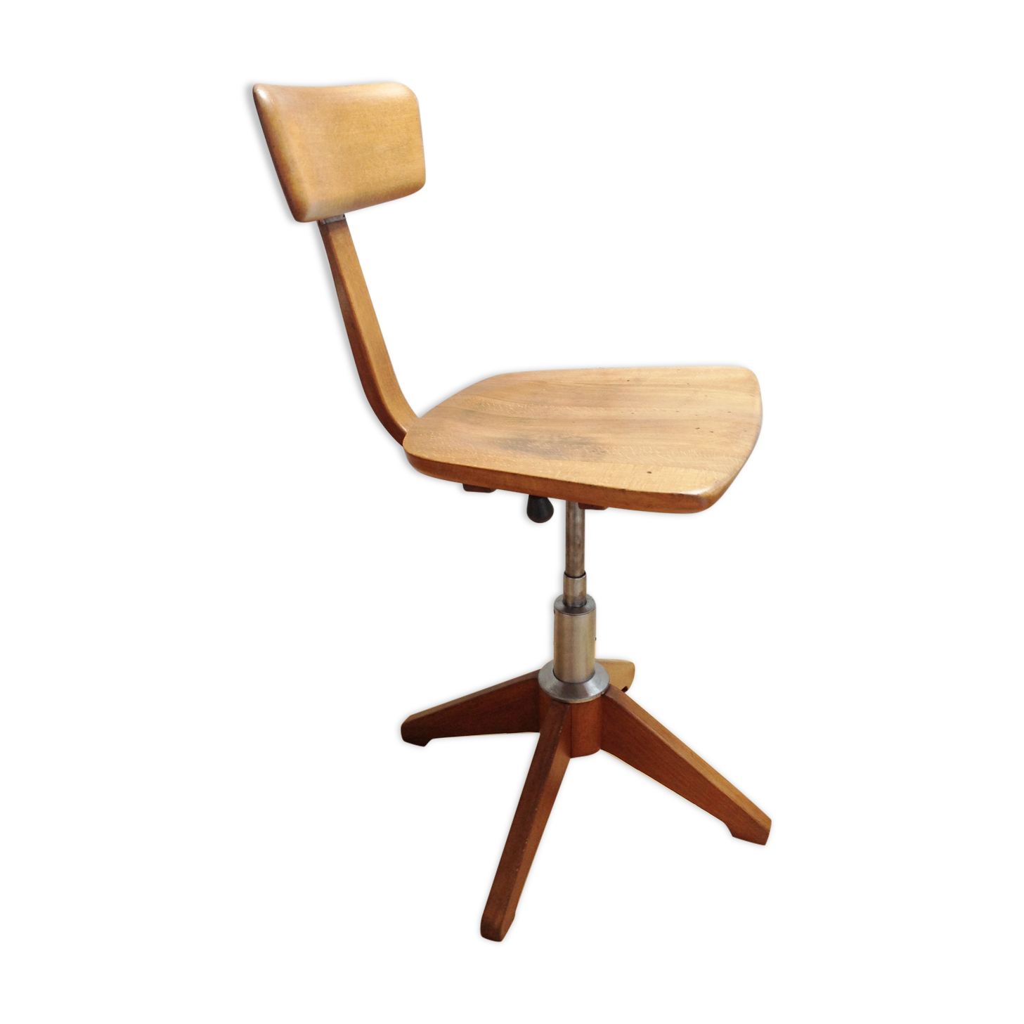 Industrial style swivel chair by Sedus Stoll / vintage 50s-60s