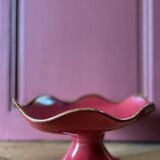 Red ceramic cup