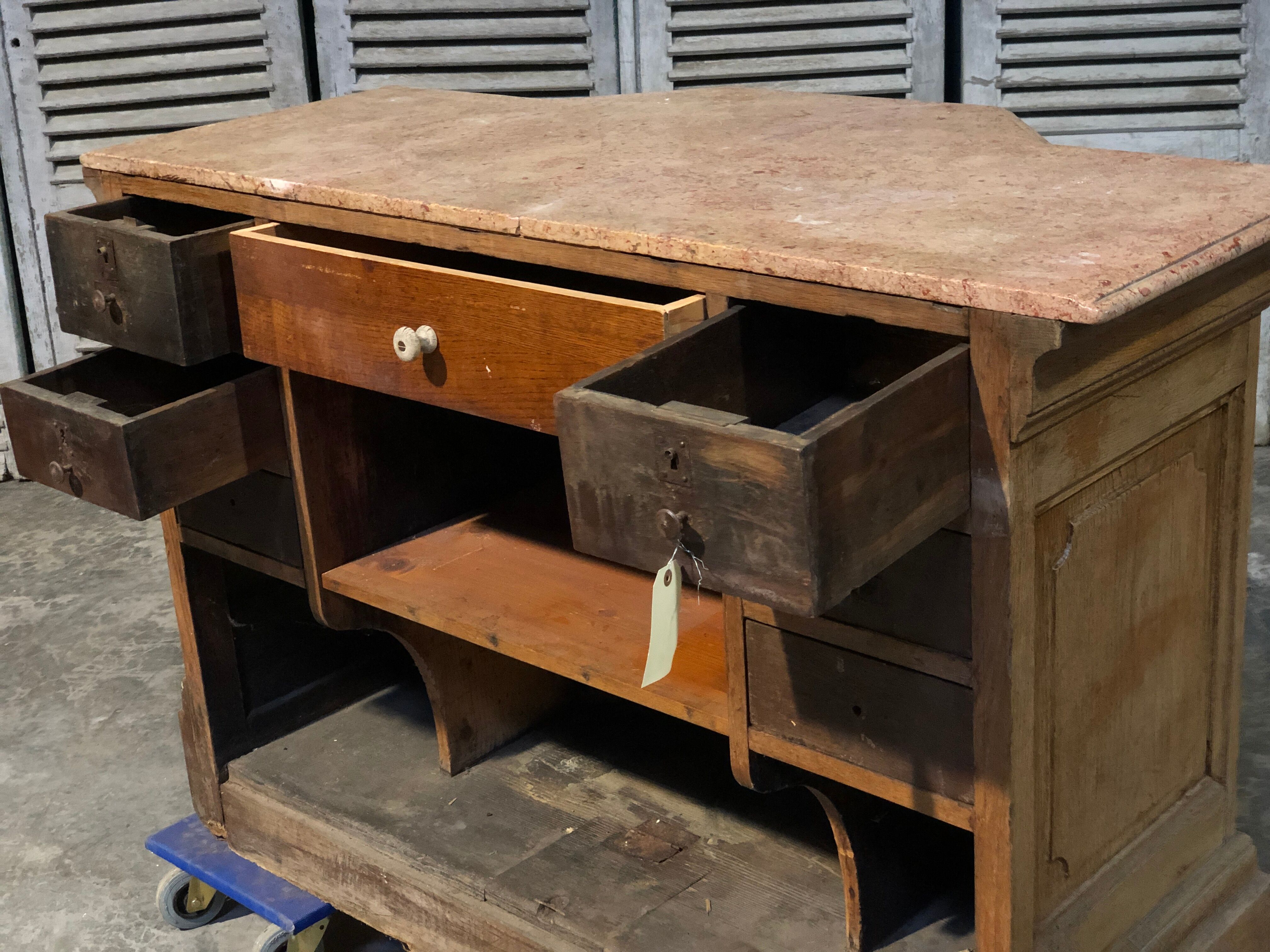Former store counter