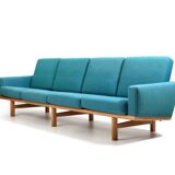 Hans J. wegner GE-236/4 Sofa Getama Denmark 1960s