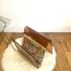 Smoked Plexiglas magazine holder Michel Dumas