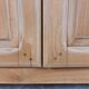 GLASS CABINET IN SOLID OAK