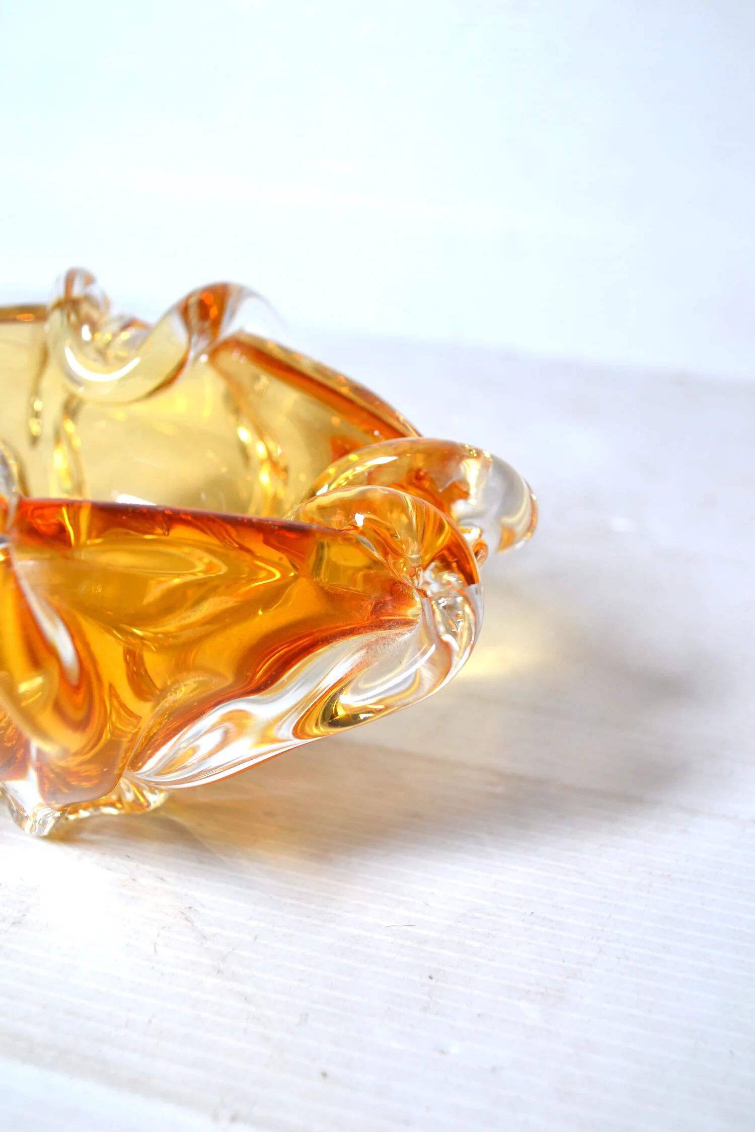Murano glass ashtray