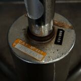 1960s chrome-plated aluminum parrot coat rack with tripod base