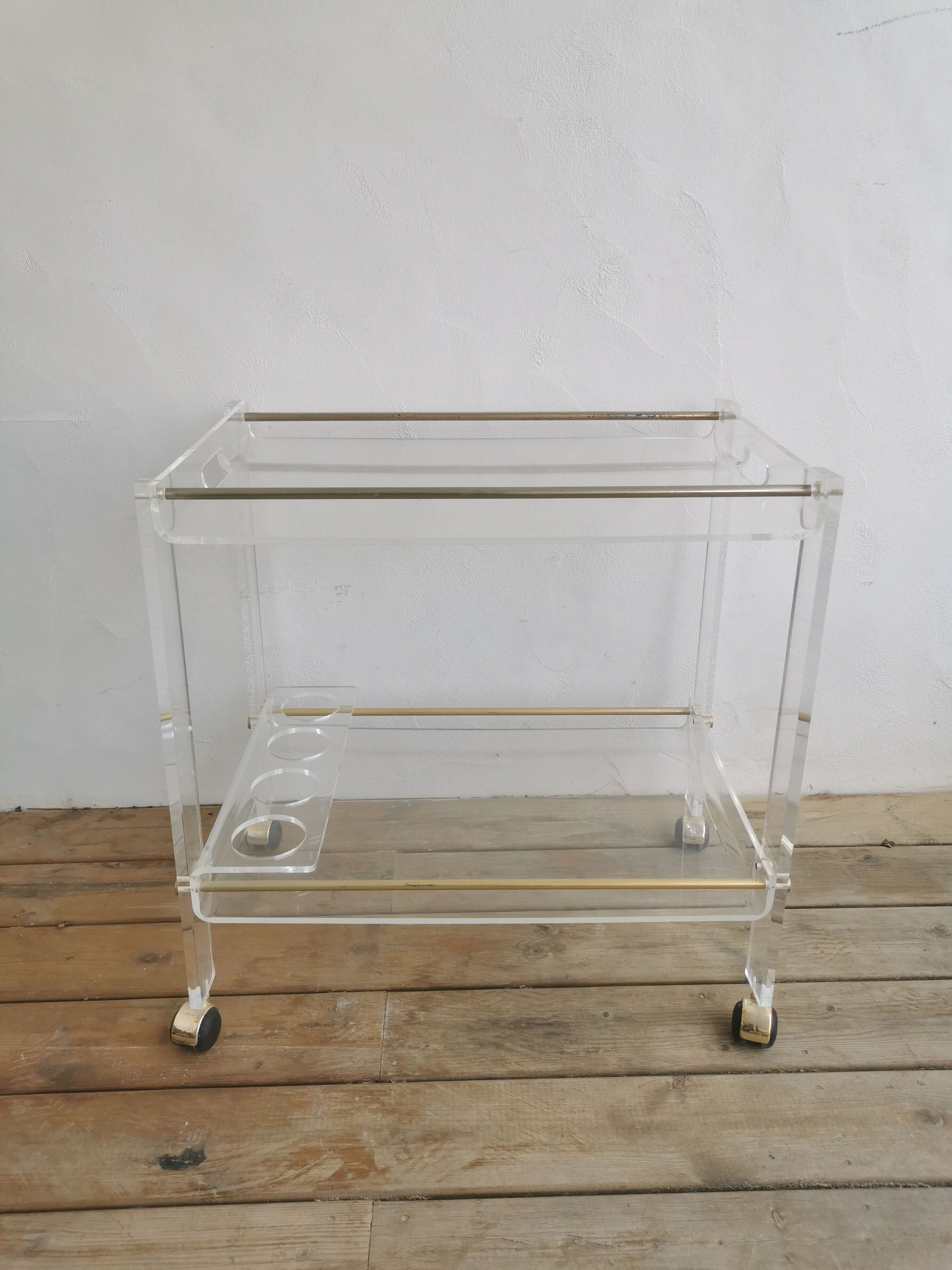 Dessert Plexiglas 70s