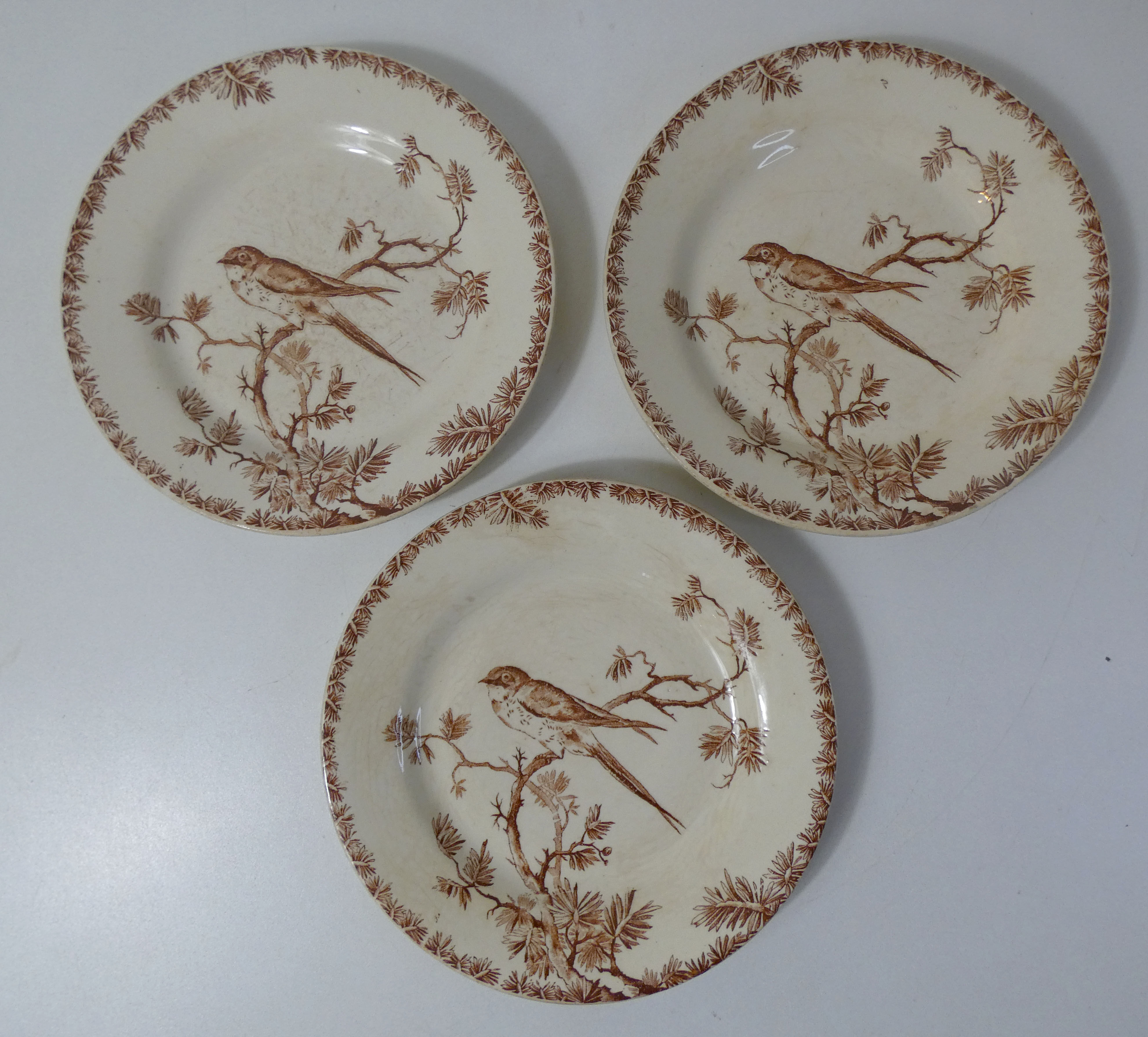 Terre de fer gien 3 flat plates provencal