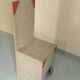 Neo-Brutalist and Postmodern Console-Pedestal – Unique artisan piece.