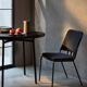 Chaise Parla noire et blanche