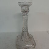 Glass candlestick candlestick