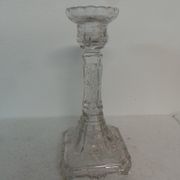 Glass candlestick candlestick