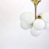 Atomic Brass Chandelier, Switzerland, 1960s