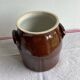Old stoneware pot