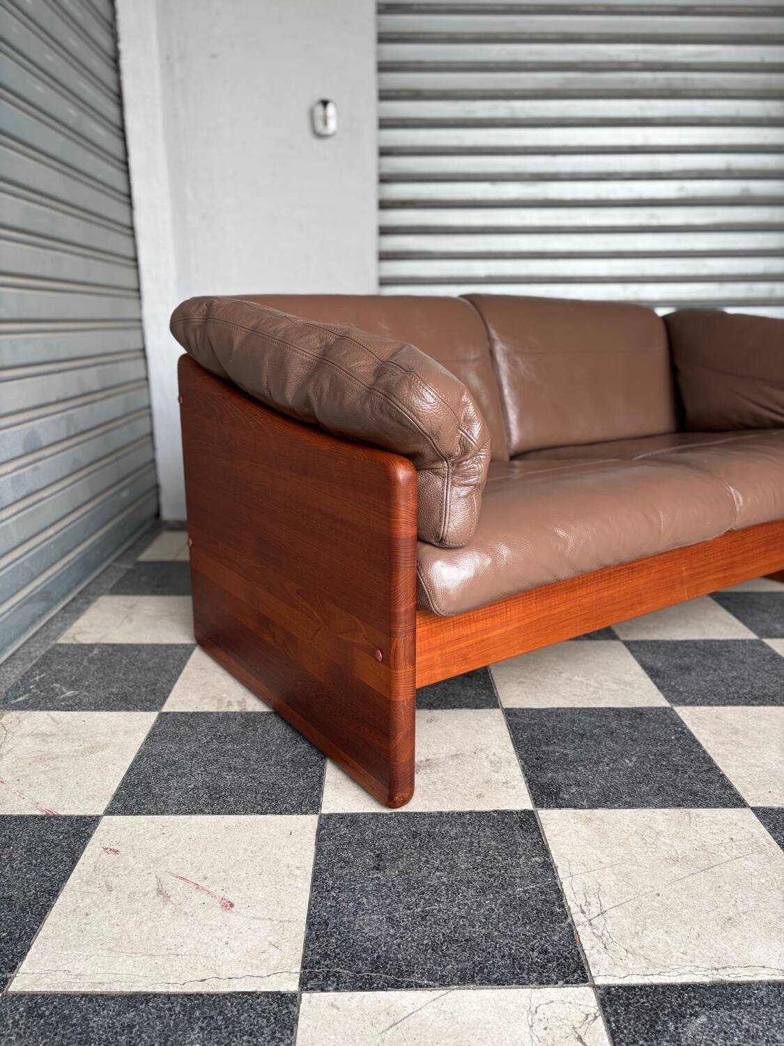 Canapé danois en teck massif Mikael Laursen