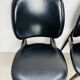 6 Pégase Baumann chairs, black, 1960s
