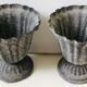 Lot 2 pots zinc