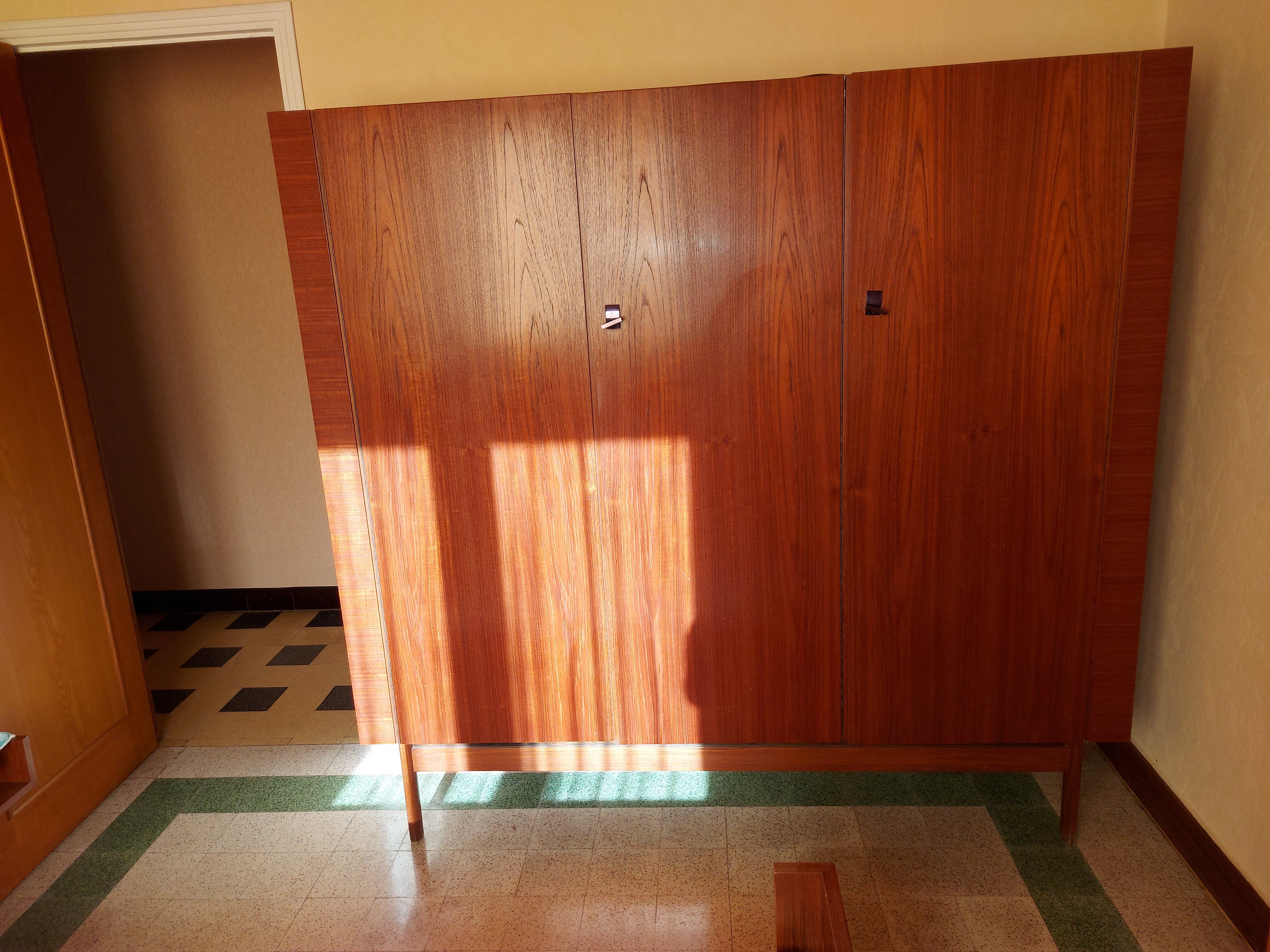 Vintage cabinet in palissandre