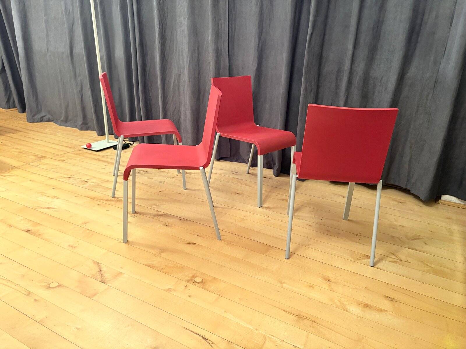 Model .03 stackable chairs by Maarten van Severen for Vitra, Switzerland, 2011, set of 4