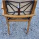 Pair of armchairs from the 50s free-span in blond beech
