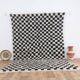 Handmade wool Berber rug 282x192 cm