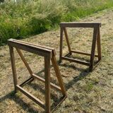 Table and trestles fir tray
