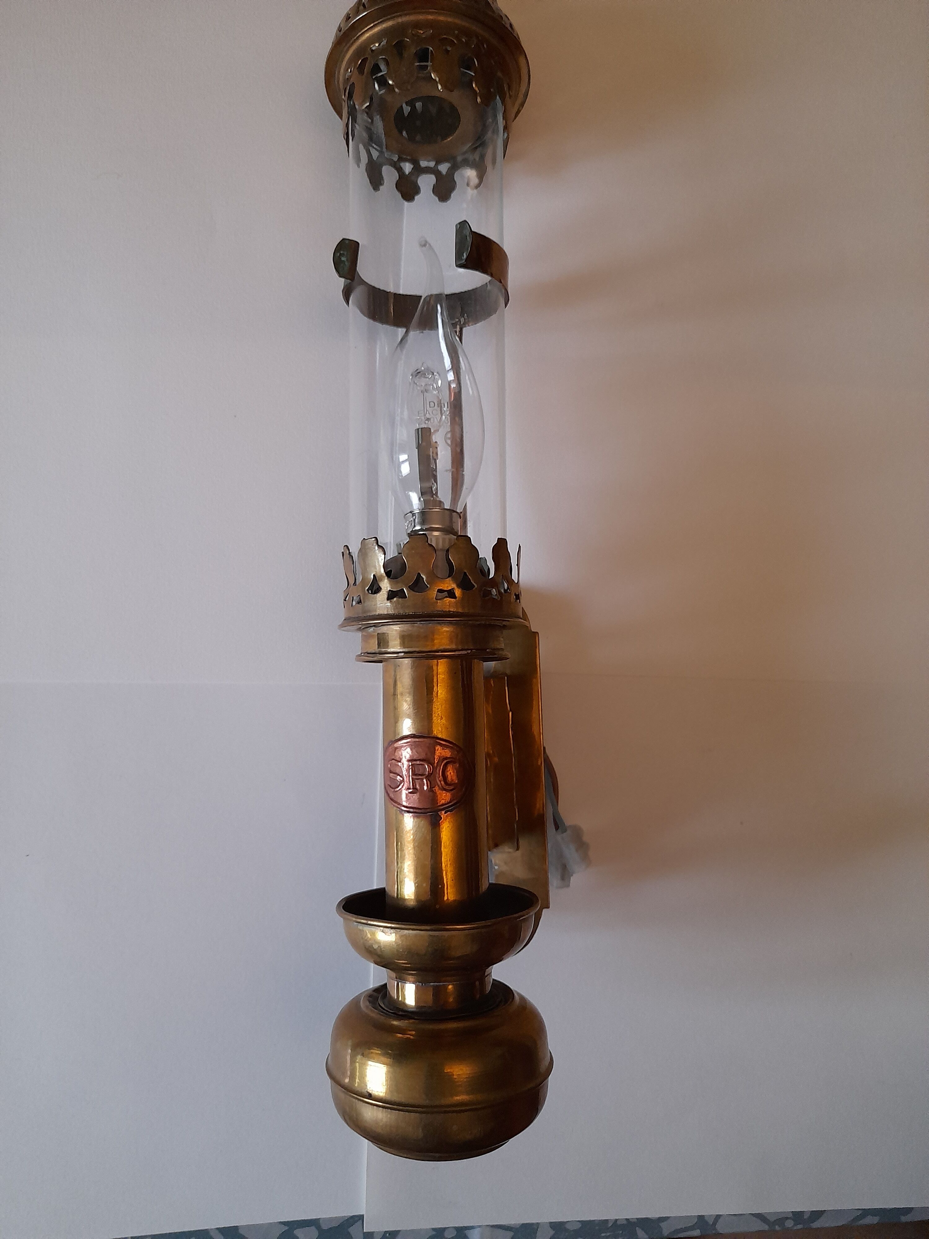 Lampe de wagon de train