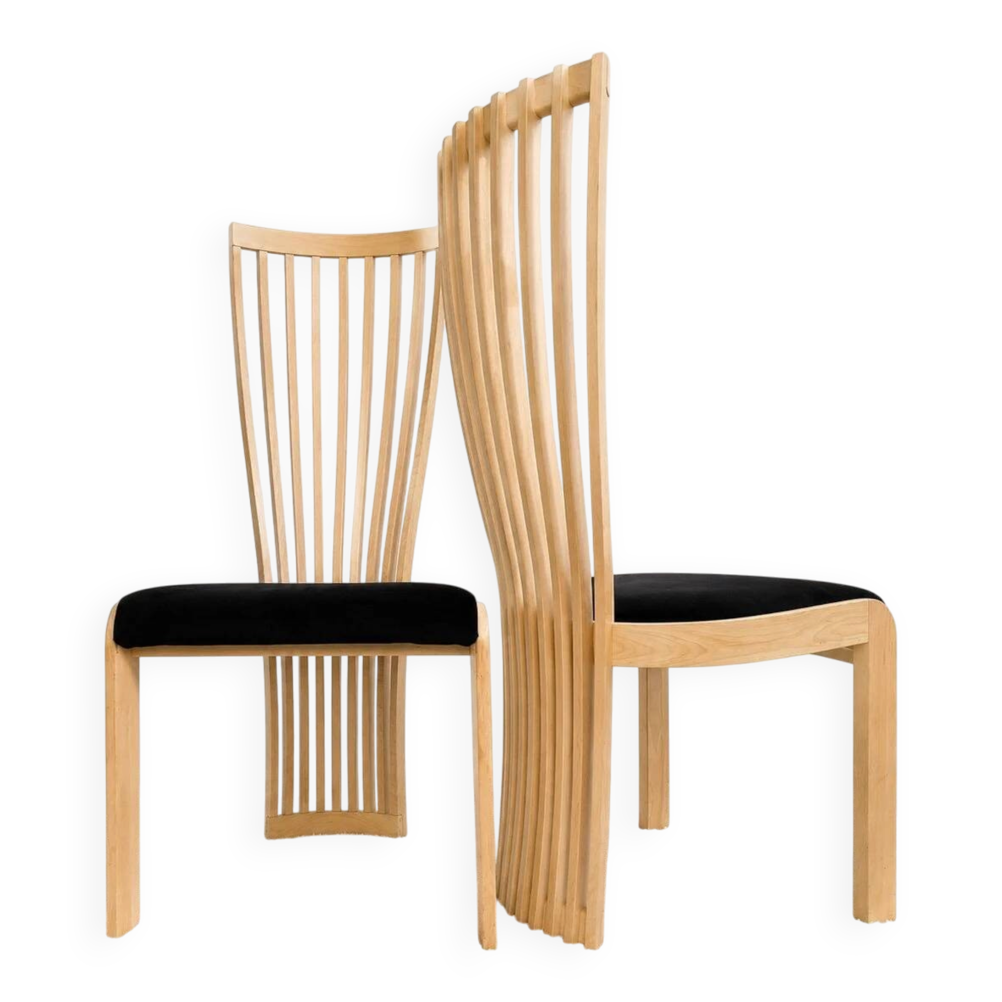 6 Tonon dining chairs for Roche Bobois, Italy 80s