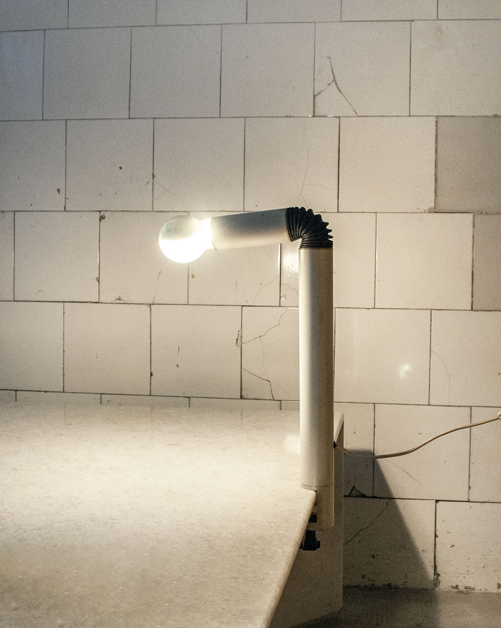 Periscope flexible desk lamp by Danilo and Corrado Aroldi for Stilnovo Italia Year 1967