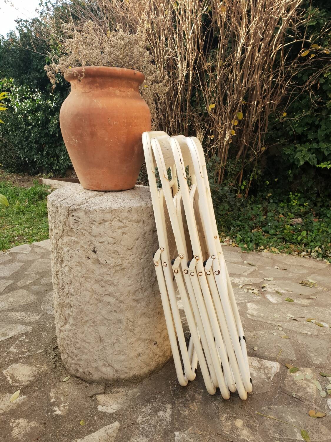 Series of 4 chairs 1980