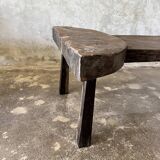 Modular bench or coffee table in 2 parts L:2m W:60 H:46