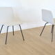 Paire de chaises "papyrus" de Pierre Guariche Steiner 1950