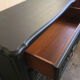 Commode vintage noire