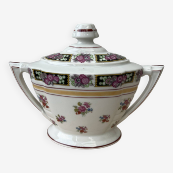 Limoges porcelain sugar bowl