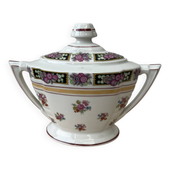 Limoges porcelain sugar bowl