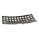 Vintage PTMD Home Collection perforated metal basket, brutalist style.