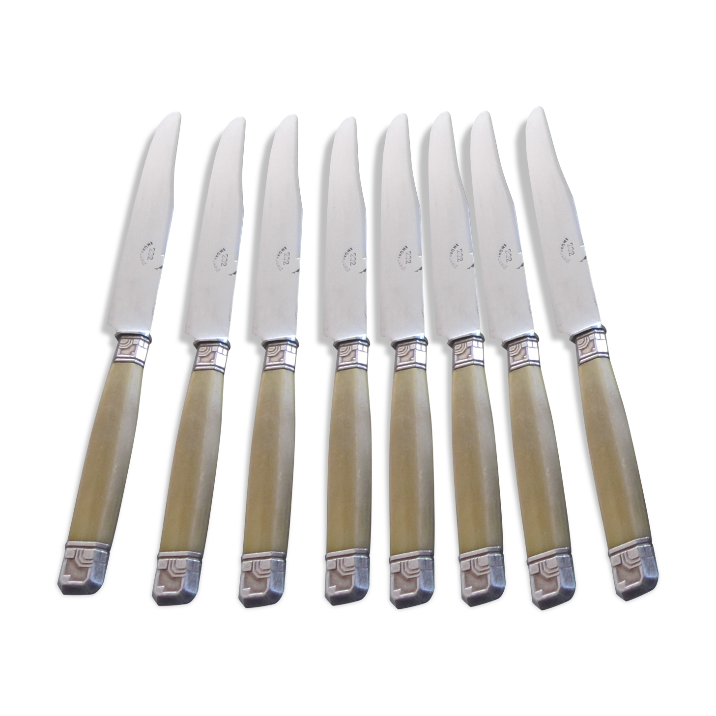 8 art deco knives