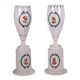 Paire de vases en céramique, Europe XIXe siècle