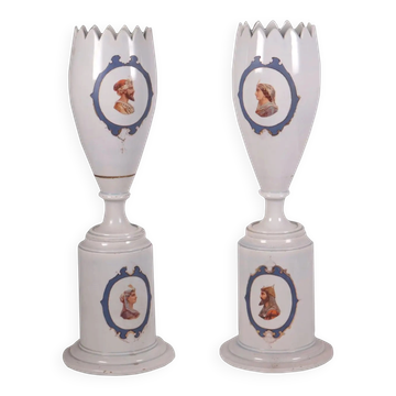 Pair of ceramic vases Europe 19th century