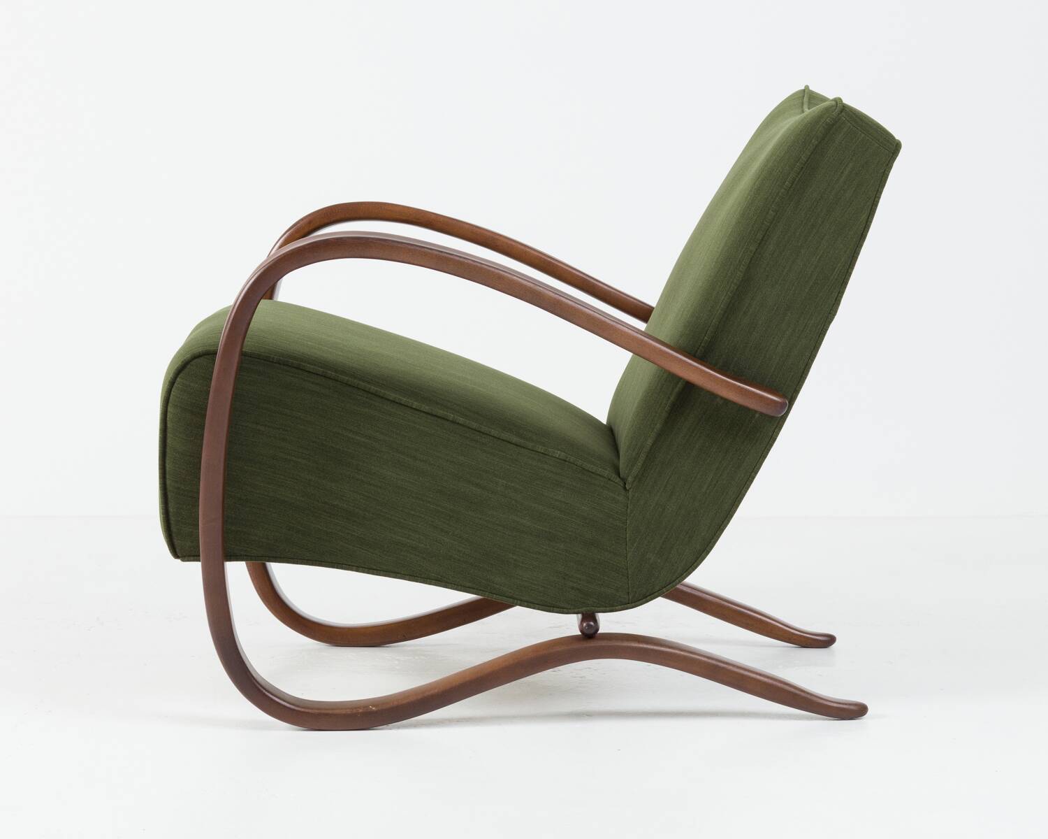H-269 loungechair by Jindrich Halabala, 40's