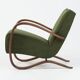 H-269 loungechair by Jindrich Halabala, 40's