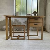 Architect's desk and stool from the 70s