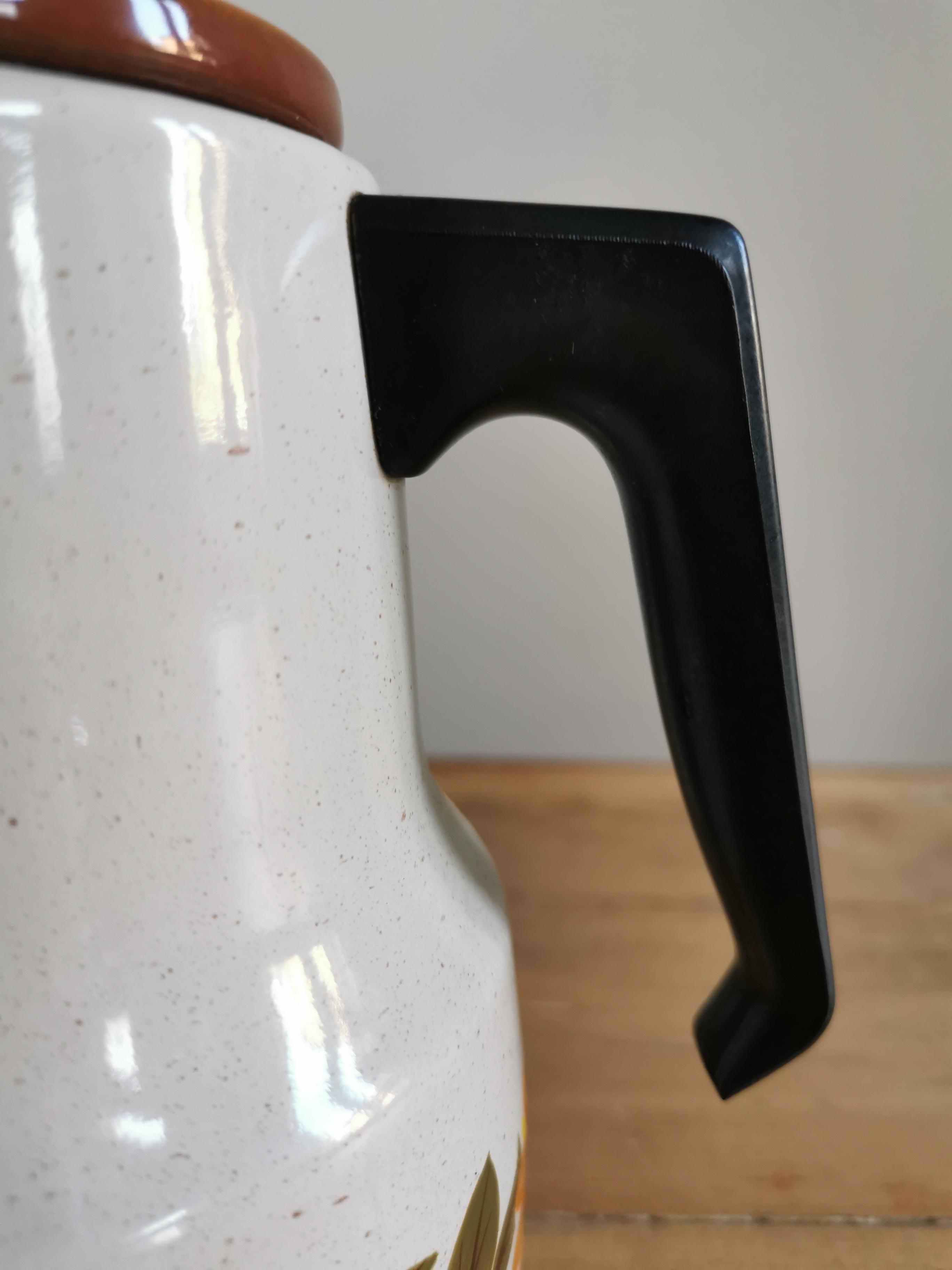 Vintage enamel coffee maker