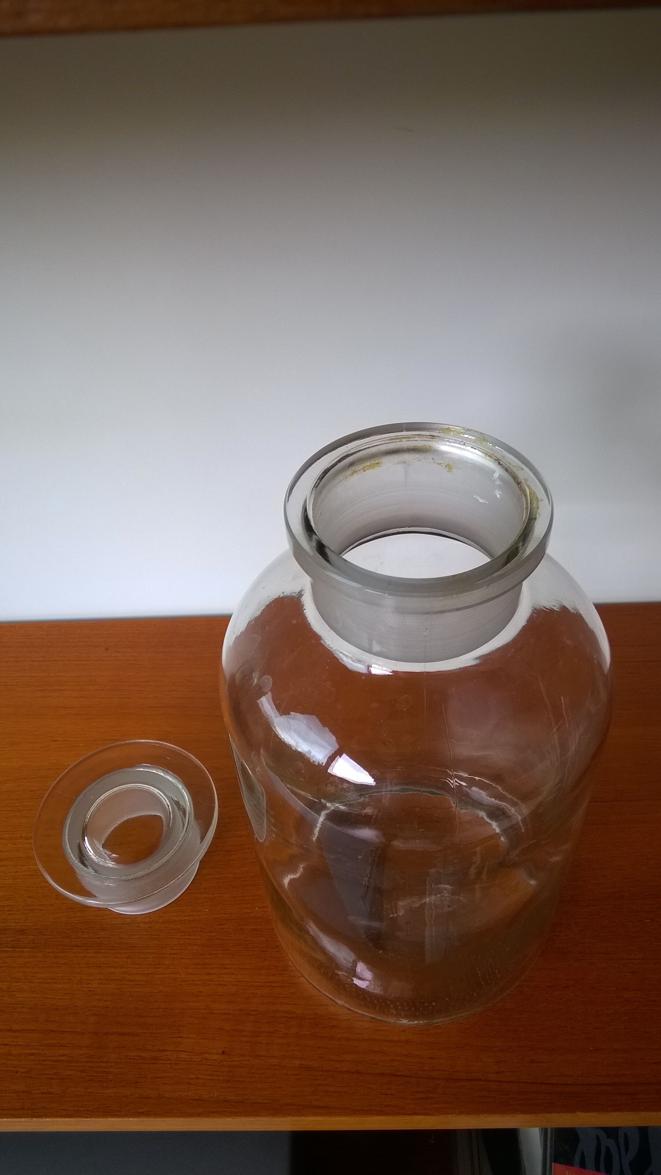 jars a pharmacy glass cap