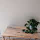 Bronze and marble coffee table