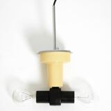 Large original 1960s red Bumling ceiling lamp by Anders Pehrson for Ateljé