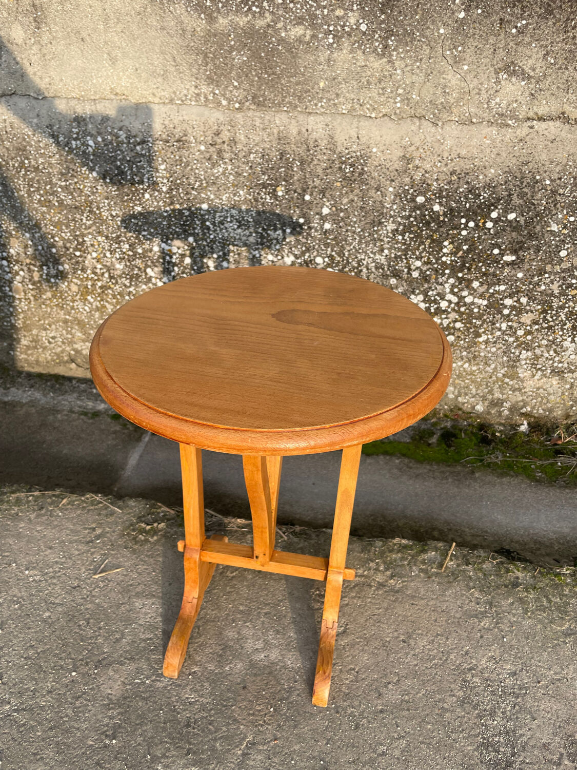 Small old side table