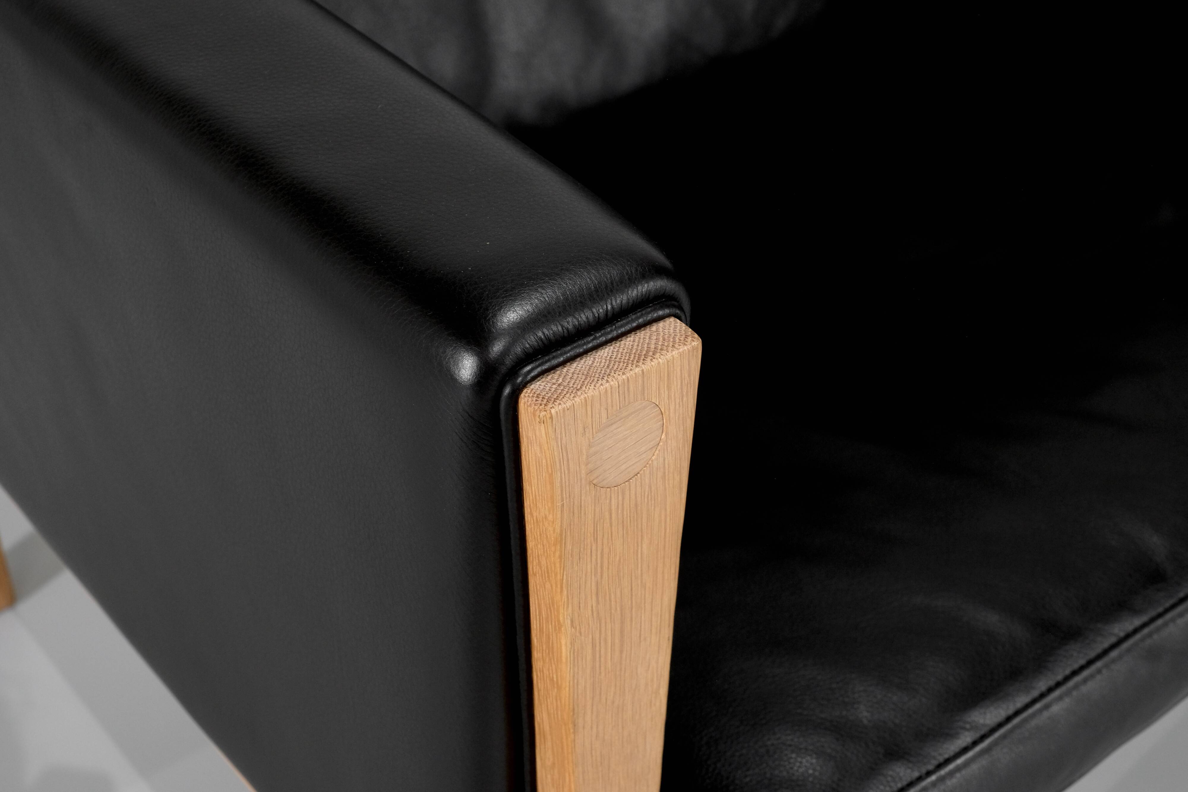 Canapé CH163 by Hans J. Wegner pour Carl Hansen & Son, Danemark 1965