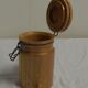 Wood jar turned