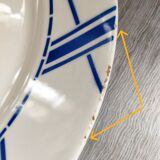 Gien earthenware dish from the 40s and 50s