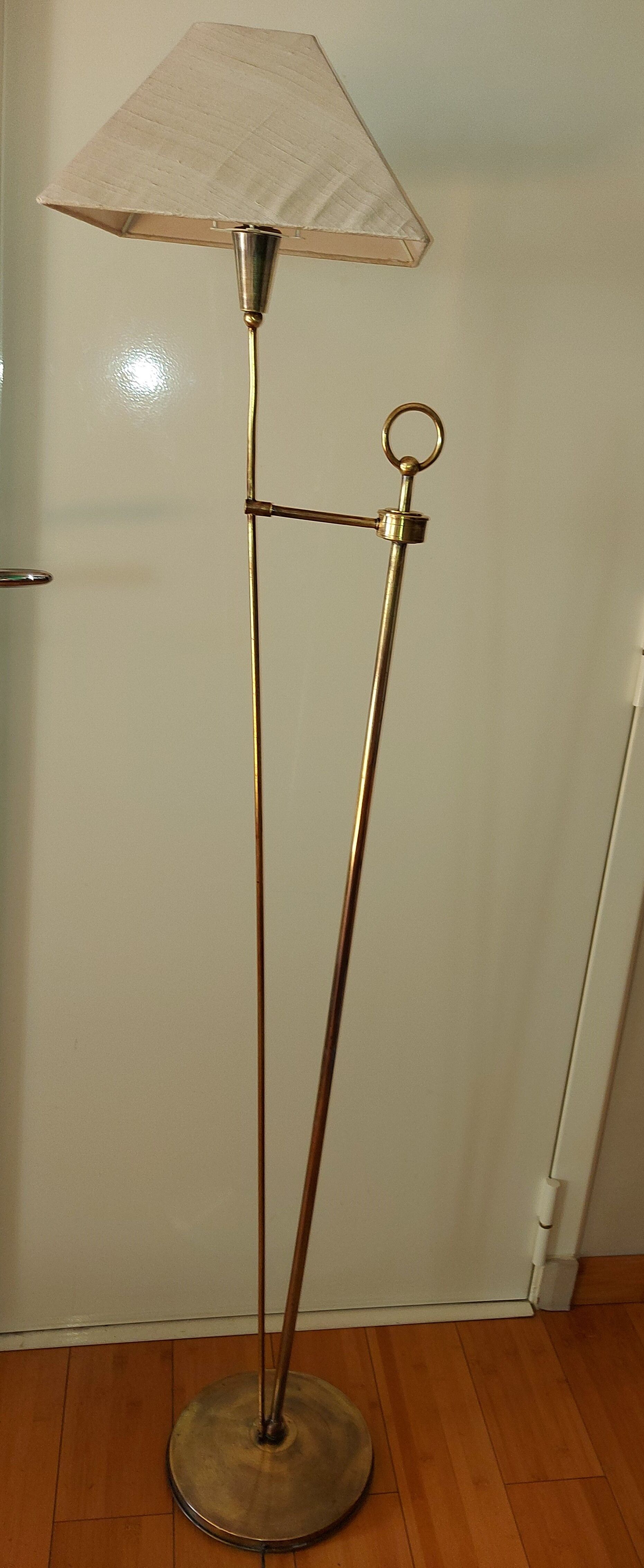 50'S lunel brass lamppost